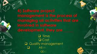 Software Engineering Mcq for BCA 4th sem