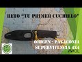 Reto  tu primer cuchillo patagonia supervivencia 4x4 cressi skorpion