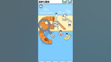 when Mr big boy 😎 got stuck in the water slide 💦🌊 tunnel 😖#shorts #gaming