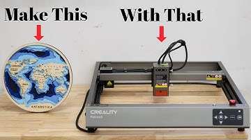 6 Layer Word Map - Creality Falcon Two 22 Watt Laser