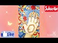 बुहत ही सुंदर और आकर्षक(Intricate Lines, Peaceful Mind ✨,"and "Satisfying Mandala Flow#shorts#viral🍁