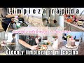 LIMPIEZA RAPIDA COCINA #cocinainfonavit|LIMPIA CONMIGO cocina pequeña|orden y limpieza del hogar