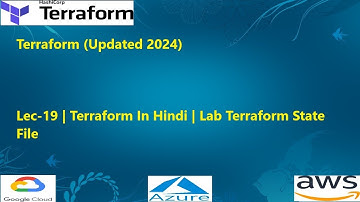 Lec-19 - Terraform In Hindi - Lab Terraform State File