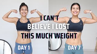 Results From Walking 20K STEPS EVERYDAY FOR 7 DAYS | Walking For Weight Loss Challenge