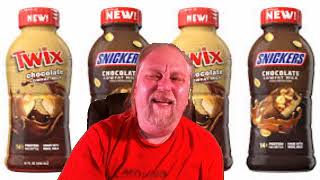 Snickers Milk - Have You Seen These Snickers & Twix Flavored Chocolate Milks? Disgusting!!