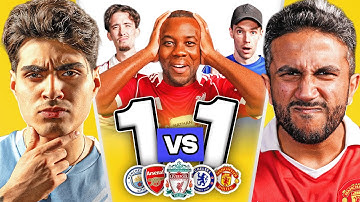 Premier League fans GET PERSONAL in 1v1 DEBATES 🥵