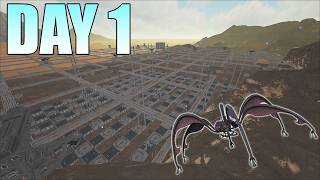 SOLO Claiming the Best Drop Down Cave On Arks Biggest Server... Ark PvP INX SOLO