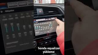 Honda Gizli Özellik Equalizer Ile Cam Gibi Profesyonel Ses 