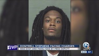 Dontrell Stephens facing charges