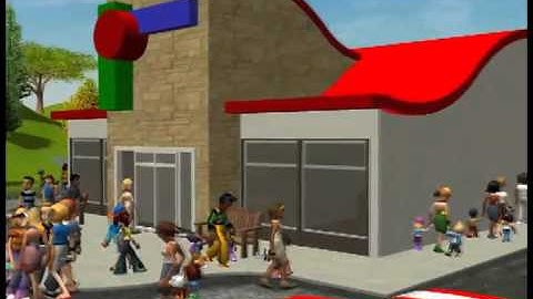 RCT3-Custom Scenery A Generic Building