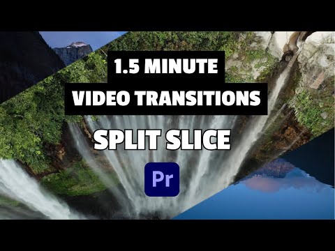 Split Slice Transition Tutorial Premiere Pro (2024)