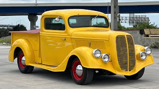 1937 Ford Pickup Cold Start