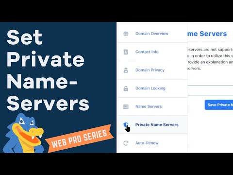 How to set up and change Private NameServers in WHM - HostGator Tutorial