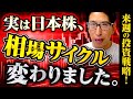 実は日本株、、相場サイクル変わりました。来週の投資戦略!