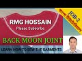 Moon join  ntvqf  level 2 job  polo shirt  rmg hossain  back moon join  knit fabric sewing 