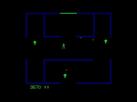 Arcade Longplay - Berzerk (1980) by Stern Electronics