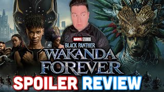 Black Panther Wakanda Forever SPOILER REVIEW (Post Credit Scene \& Phase 5 Set Up)