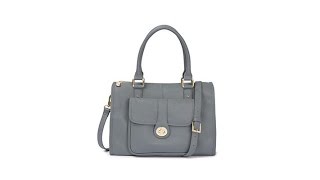 Ora Delphine "Kelly" Genuine Leather Satchel