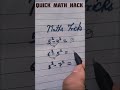 Quick Math Trick: Difference of Consecutive Squares