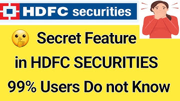 Unbelievable Secret to Choosing the BEST Stock from HDFC Securities