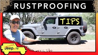 Things to Consider When Rustproofing Your Jeep