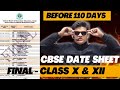 Cbse date sheet 2026 | Class 12 | Class 10