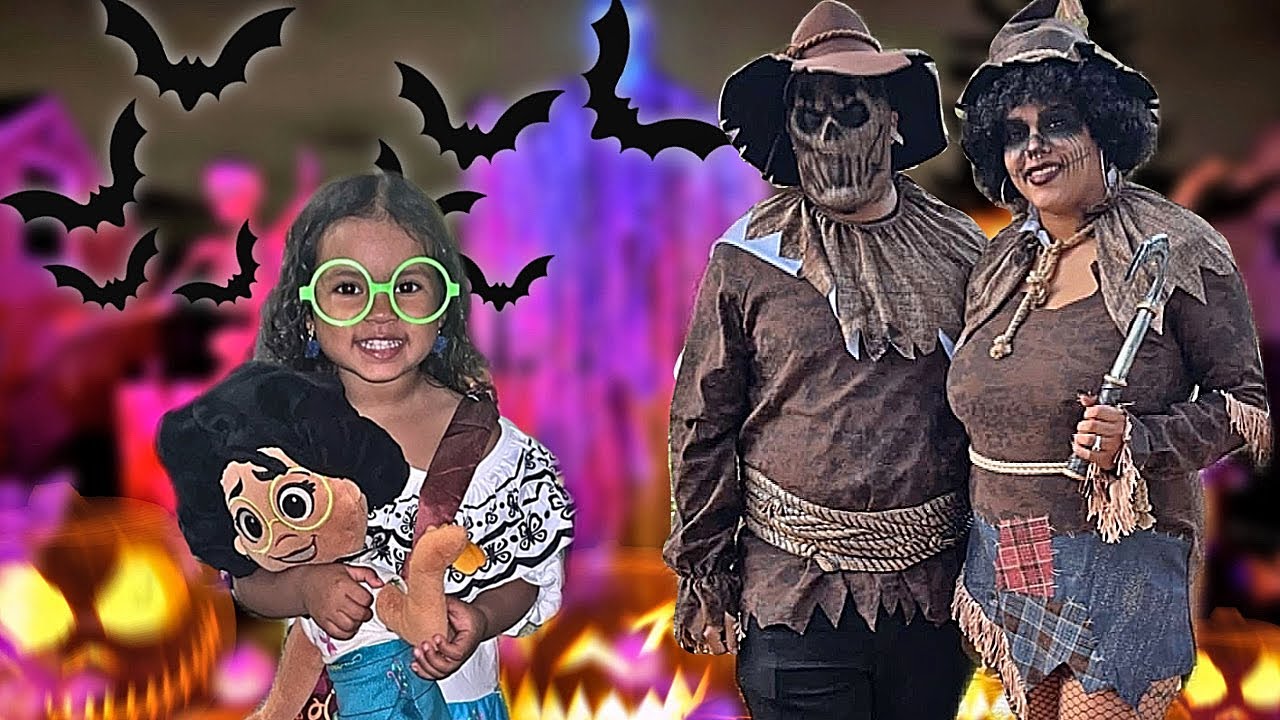 We Went Trick Or Treating In The Spookiest Neighborhood - YouTube