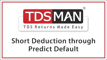 Calculate Short Deduction through Predict Default
