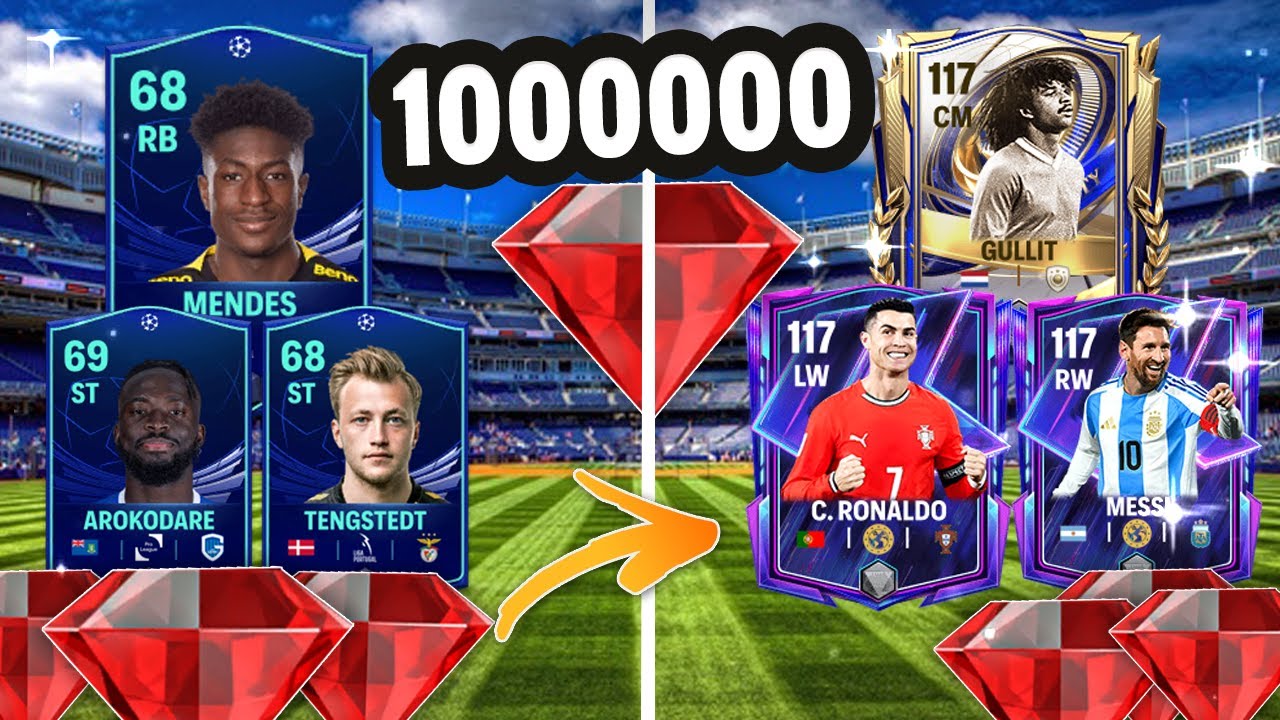 طورت حساب من الصفر ب مليون جوهرة🤑🤑ووصلت اعلى اوفر #fcmobile