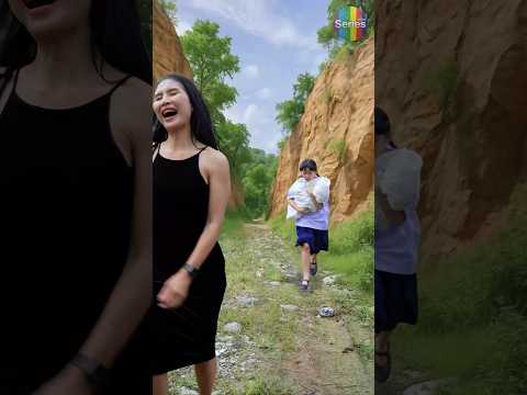 ลูกเศรษฐีไม่เคยรู้มาก่อนว่ามีแม่เป็นสัปเหร่อ จนกระทั่งวิ่งหนีมาหลบในโลงนี่ #shorts #หนังสั้น