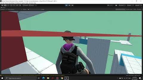 Unity and Game Creator plug in AAA Looking Game Dimensional Shift Teaser Parkour Mechanics