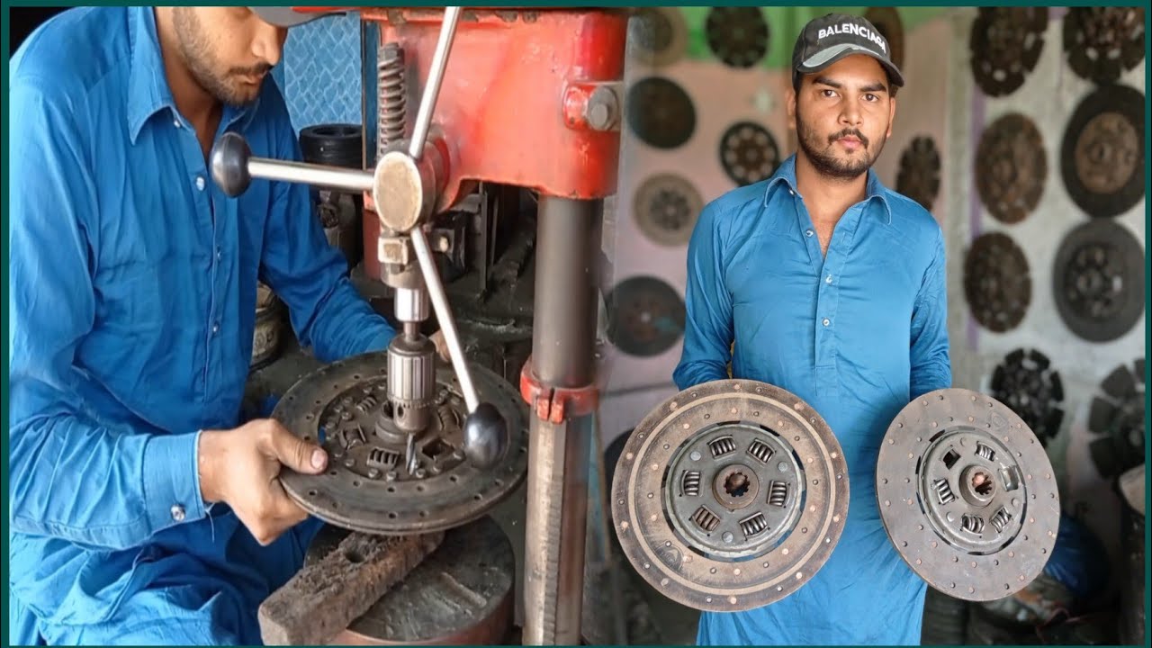 Restoration Truck Old Clutch plate ||Rebuilding Old Clutch Plate