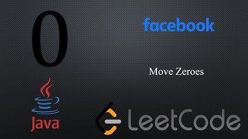 MOVE ZEROES: FACEBOOK CODING INTERVIEW QUESTION - LEETCODE