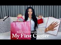 MY FIRST CARTIER |CLASSIC/REGULAR CARTIER LOVE BRACELET UNBOXING|CARTIER ENGRAVING|Shop with me Vlog