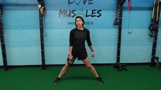 Kettlebell Alternating Lateral Lunge