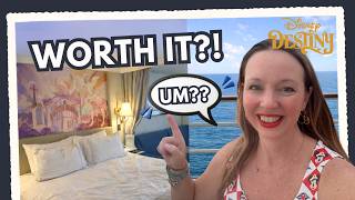 Disney Destiny Cruise Room Tour 🚢 Actually Worth It?! (Extended Verandah)