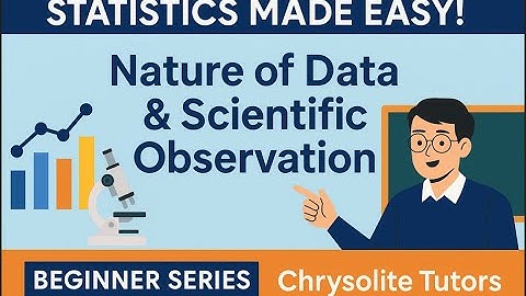 EDU 821 Unit 1: Nature of Data & Scientific Observation | Statistics Made Easy for Beginners!