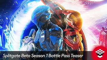 Splitgate Beta Season 1 Battle Pass Teaser