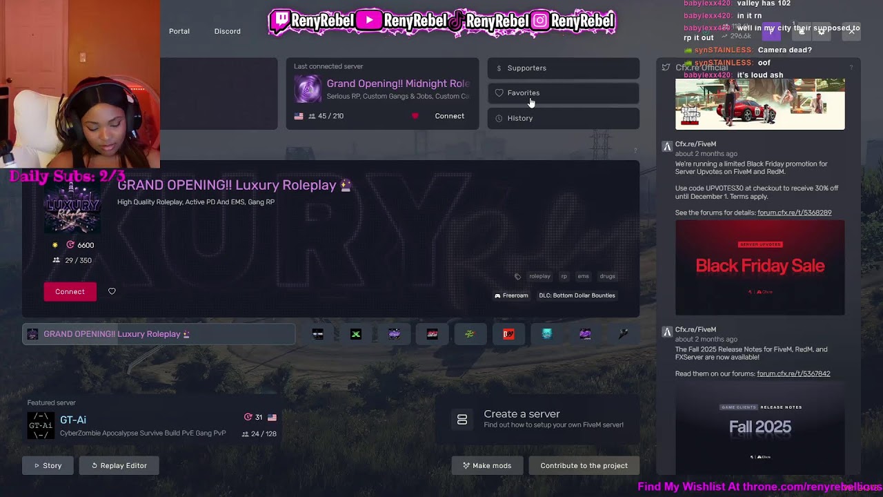 Big Reny in the Big 2026! GTA RP