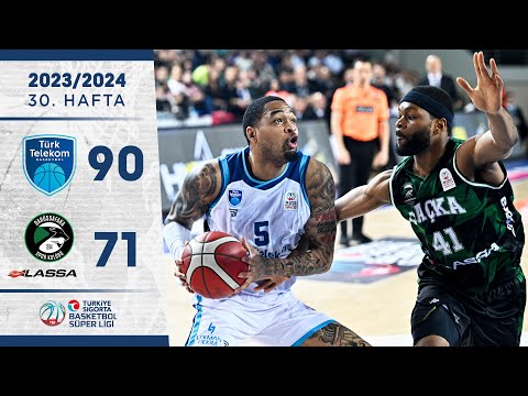 Türk Telekom (90-71) Darüşşafaka Lassa - Türkiye Sigorta Basketbol Süper Ligi - 2023/24