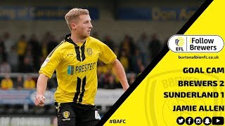 Goal Cam Jamie Allen V Sunderland