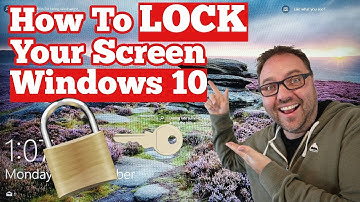 How to LOCK your Screen in Windows 10 - 3 Fast Methods