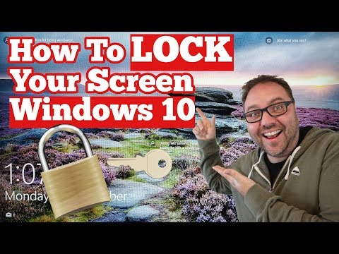 How to LOCK your Screen in Windows 10 - 3 Fast Methods