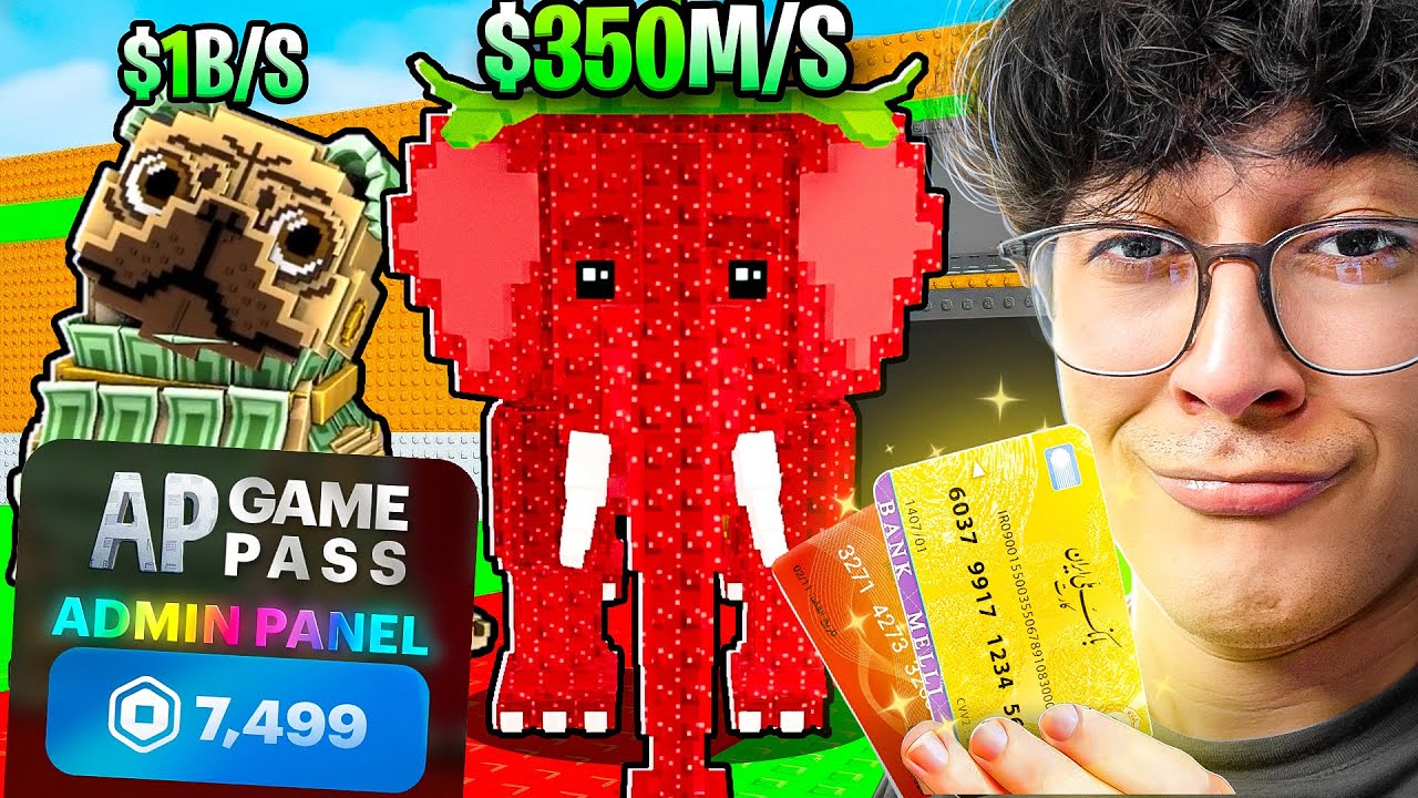 من 10,000 روباکس توی استیل برین رات خرج کردم😂(ادمین پنل خریدم❌)