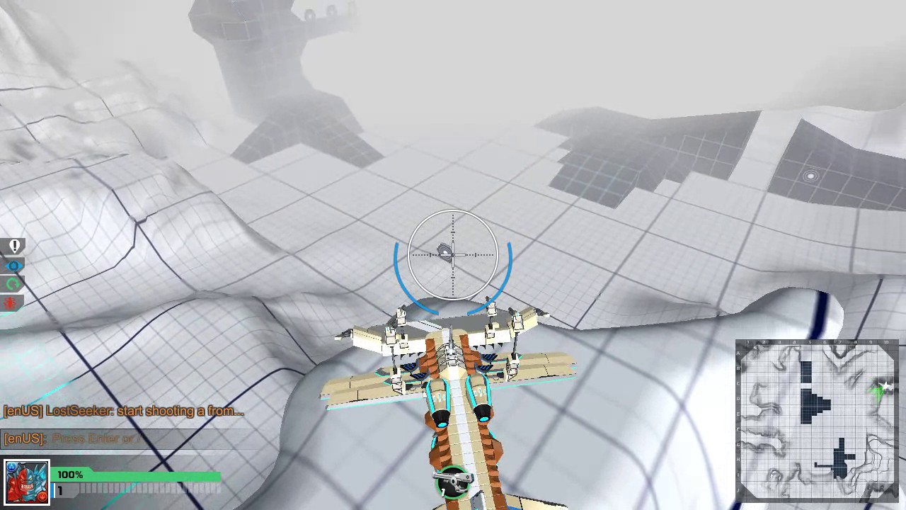 Robocraft Mech-Leg Jet Flier