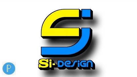 3D Si logo design pixellab tutorial 🔥2022