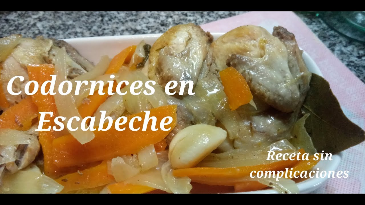 RECETA DE CODORNICES EN ESCABECHE FÁCIL PASO A PASO SIN COMPLICACIONES.