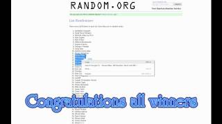 Black Friday Giveaway Winners from Elegomall Facebook Fanpage