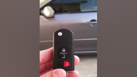 mazda 3 2008.remote programming