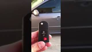 mazda 3 2008.remote programming